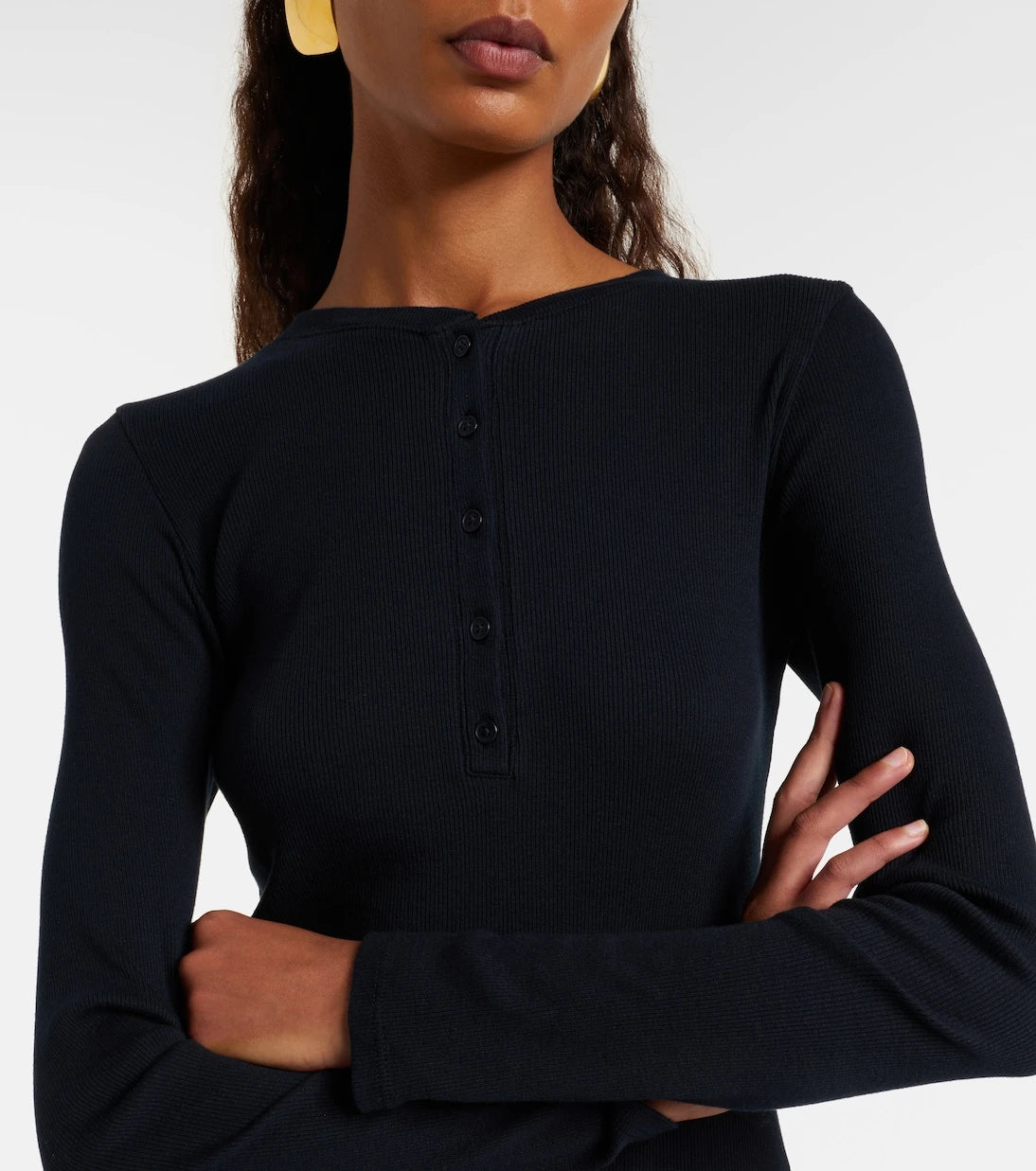 Nili Lotan - Jordan cotton Henley shirt
