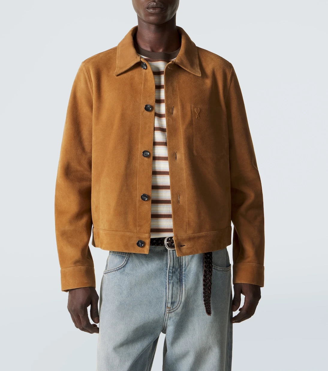 Ami Paris - Suede blouson jacket