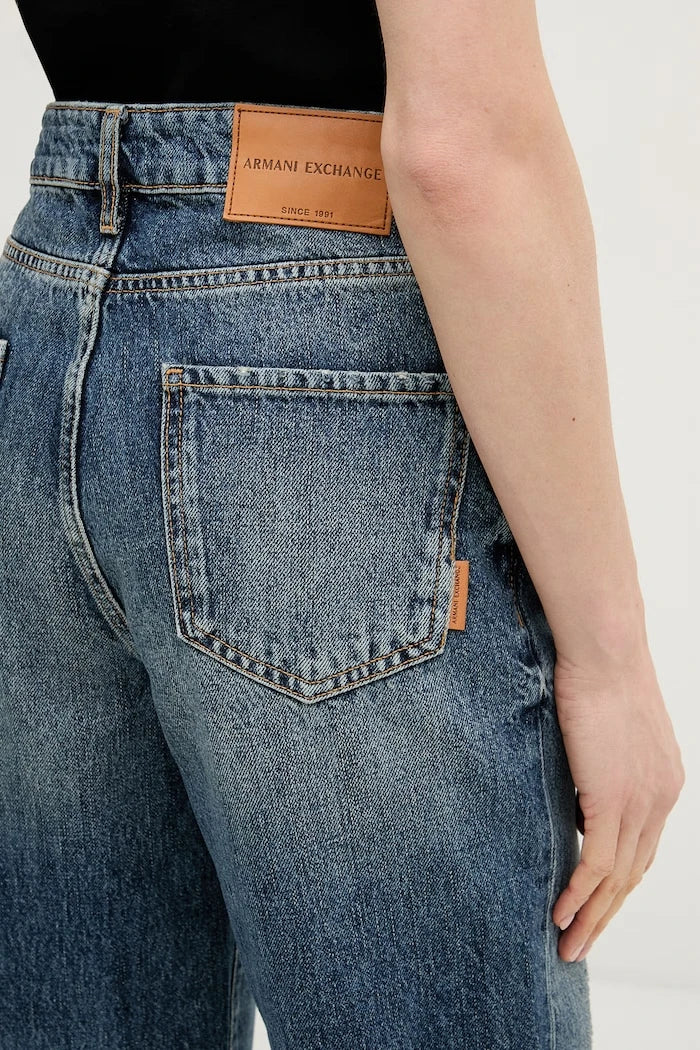 Armani Exchange дънки carrot женски