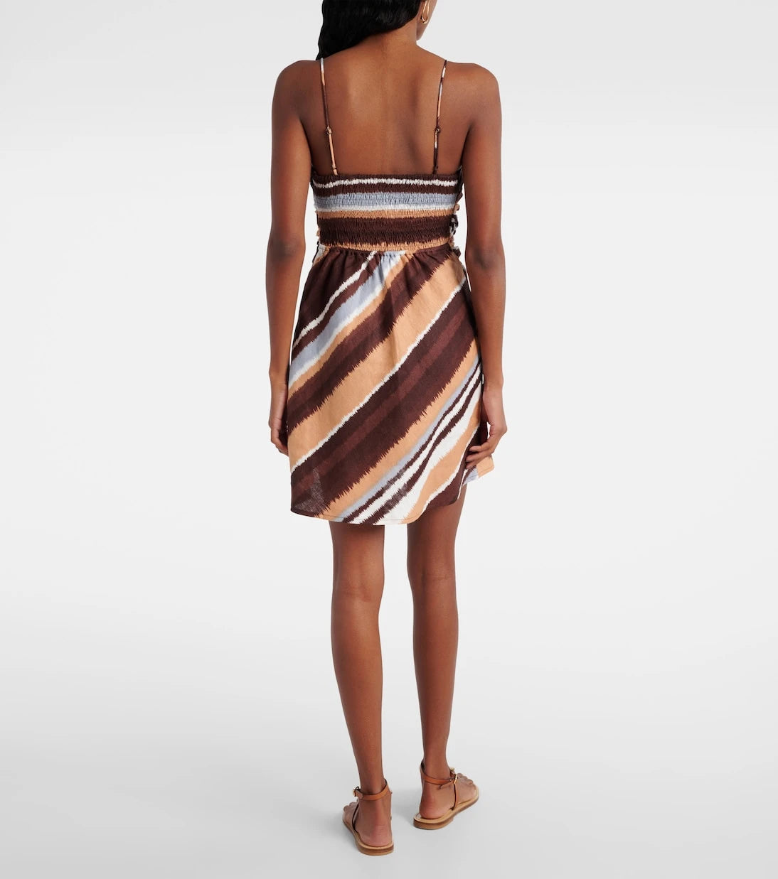 Faithfull - Maryse striped linen minidress
