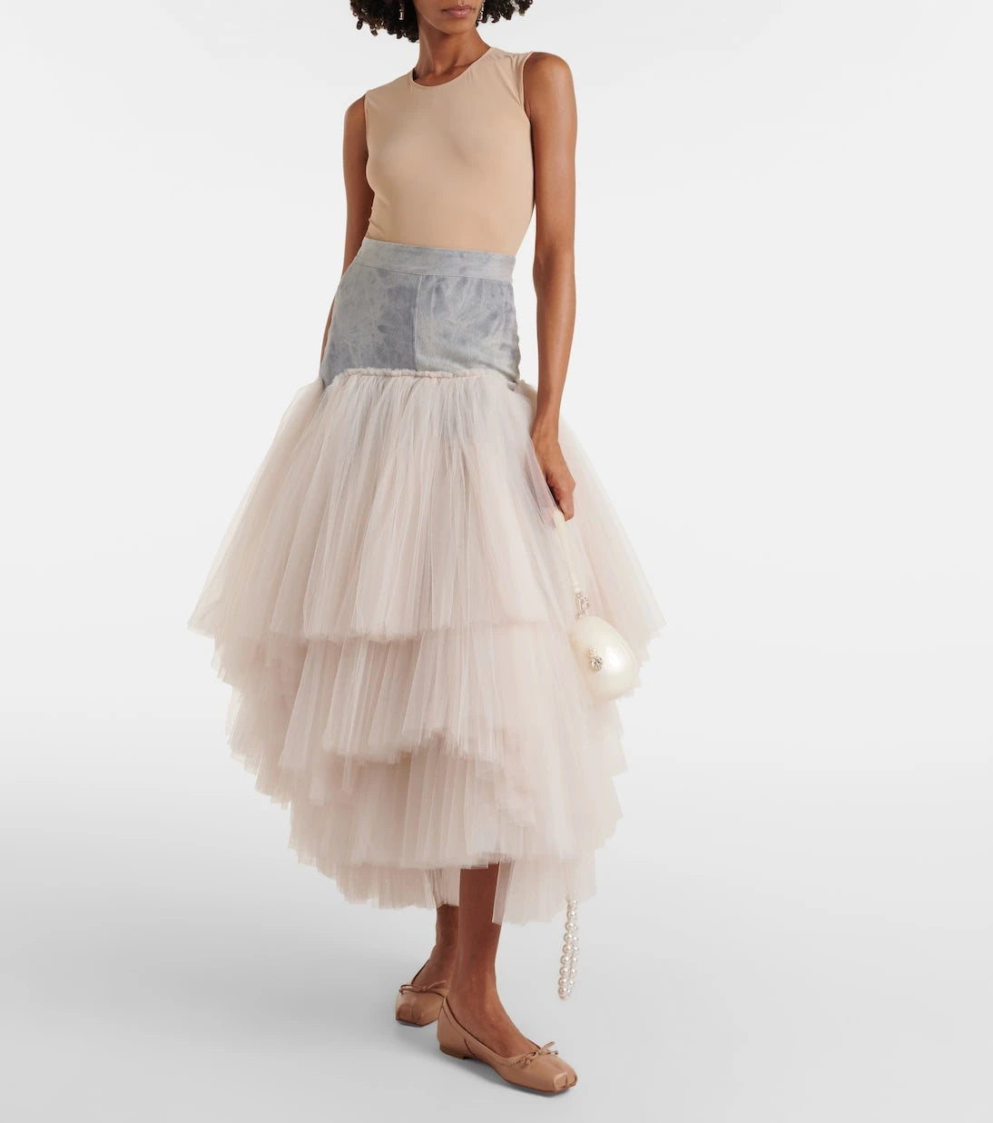 Christian Louboutin - Mamadrague leather ballet flats