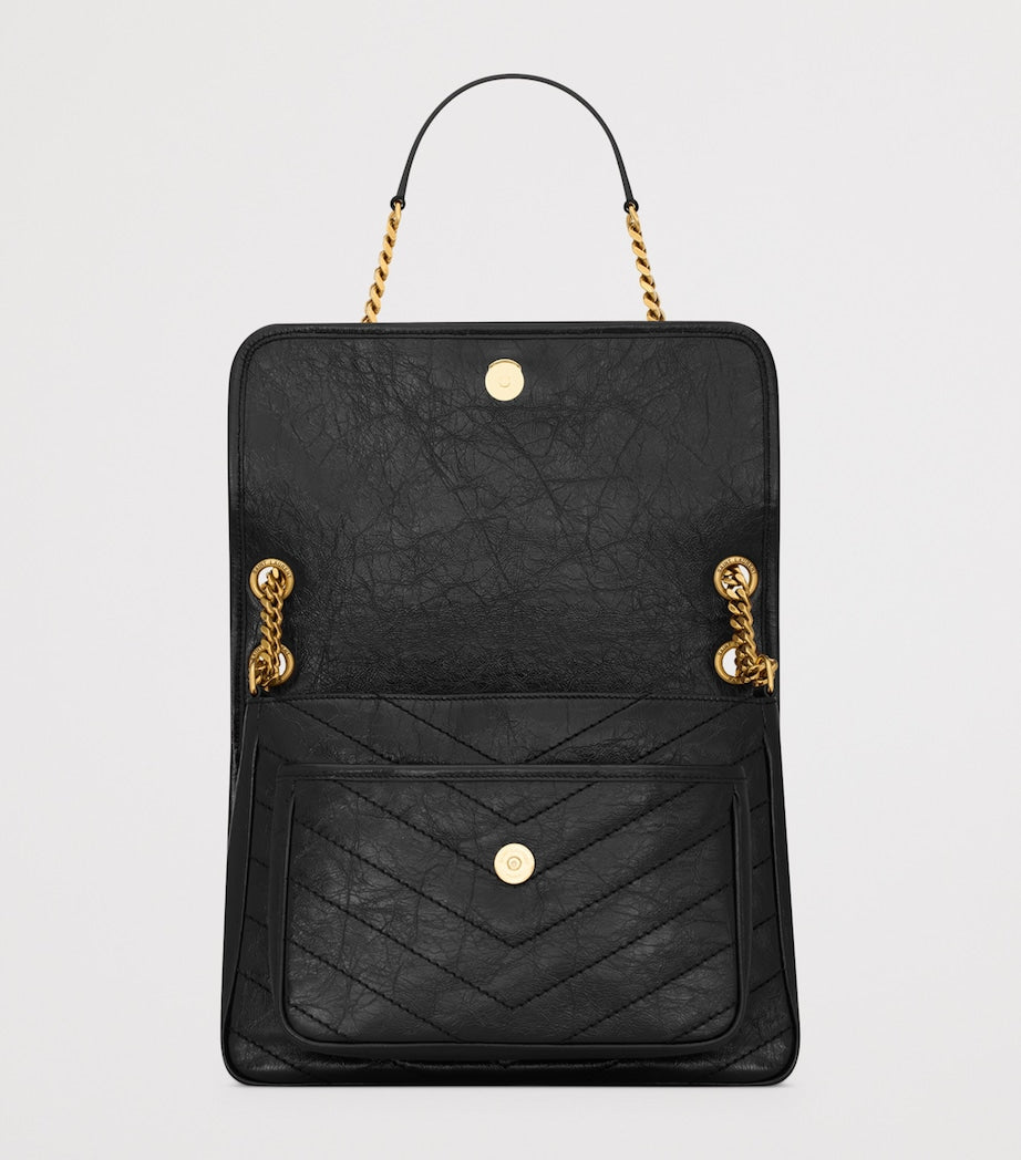 Saint Laurent Black Medium Niki Shoulder Bag