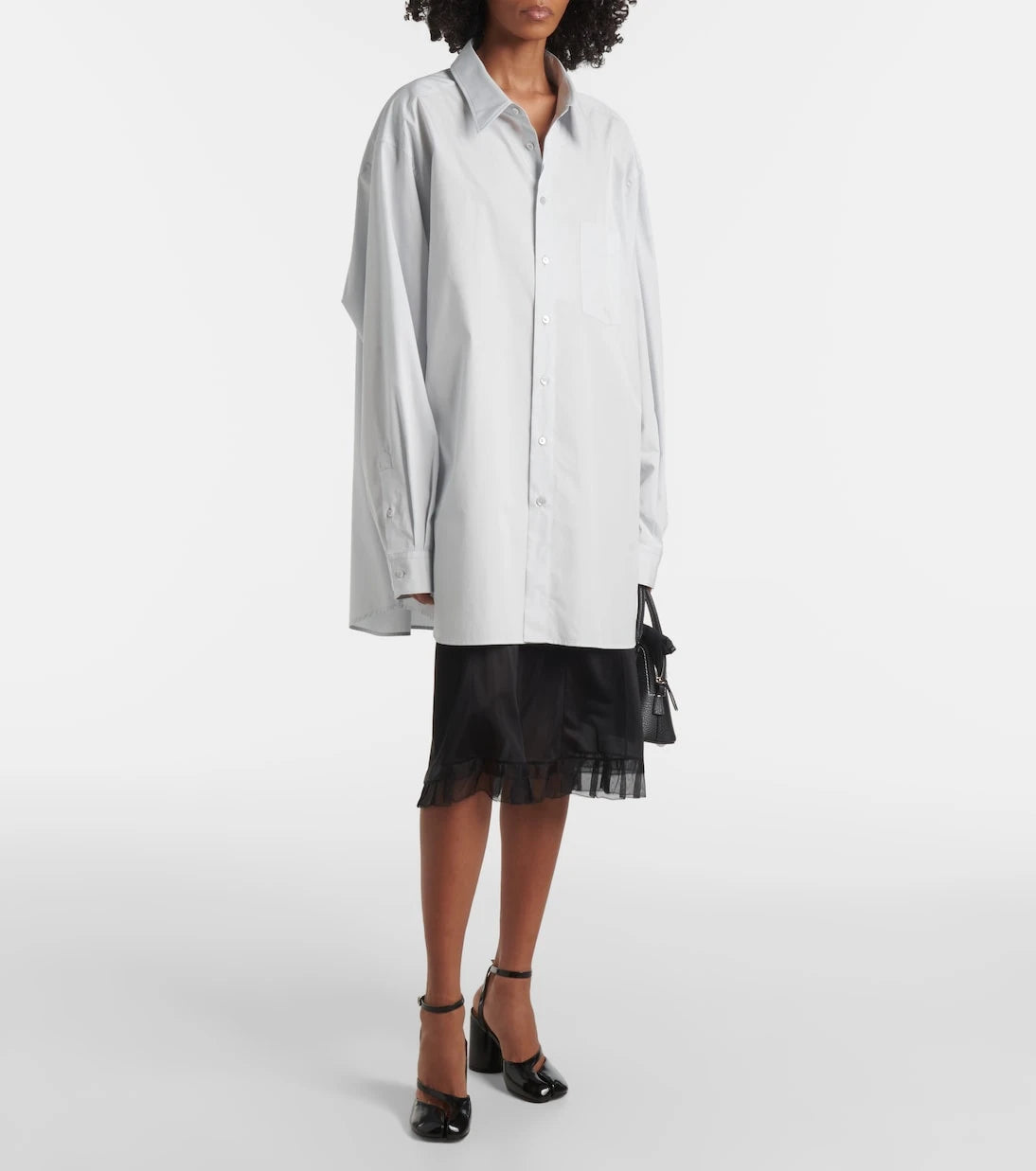 Maison Margiela - Tabi leather pumps