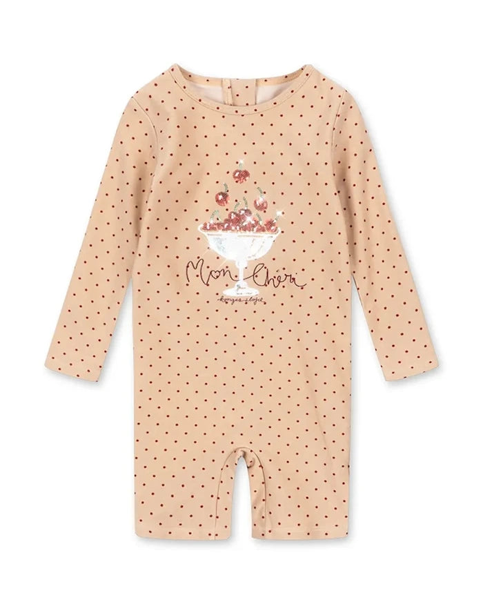 Konges Sløjd Çocuklar İçin AMANDINE SWIM ONESIE