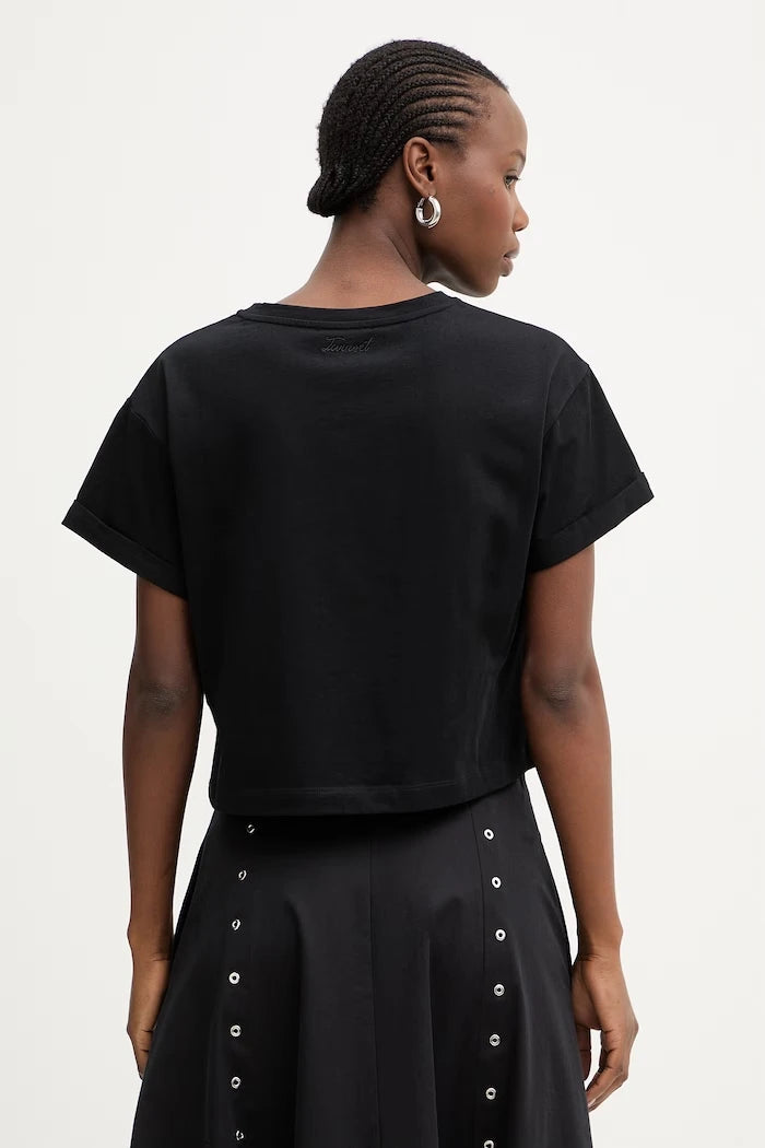 Twinset kadın pamuklu oversize tişört