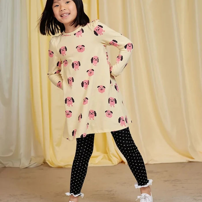 Детска рокля Mini Rodini Doggies