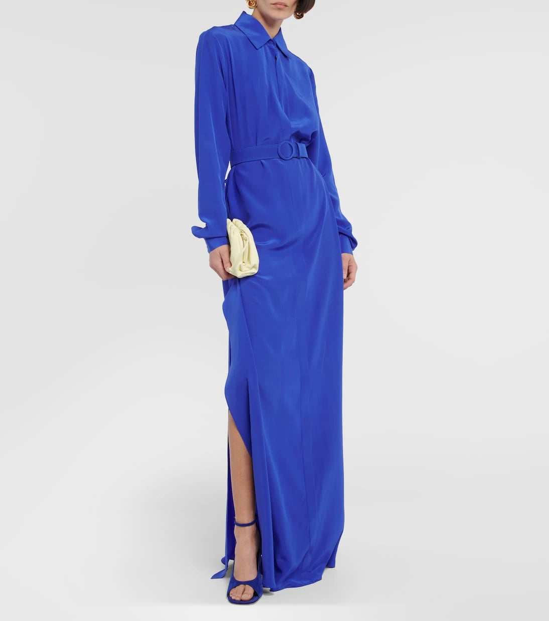 Costarellos - Silk maxi dress