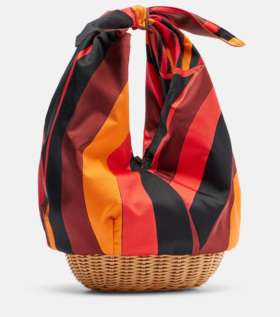 Pucci - Picnic Iride silk top-handle bag