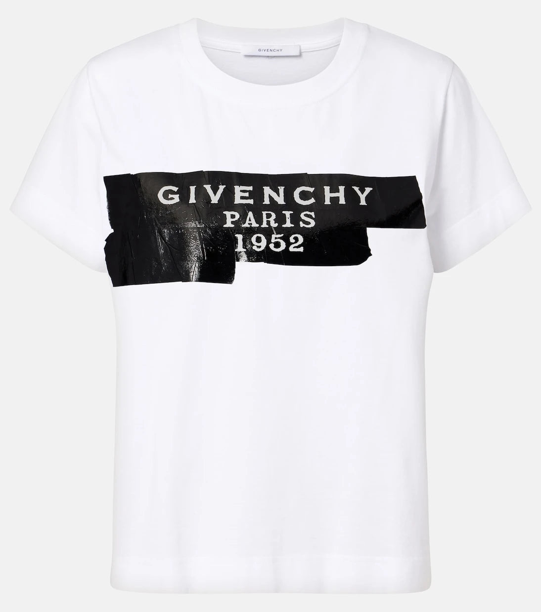Givenchy - Distressed printed cotton jersey T-shirt