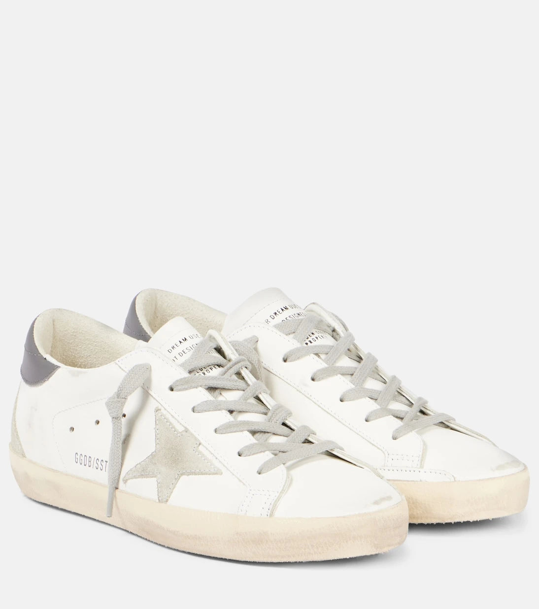 Golden Goose - أحذية رياضية Super-Star جلدية