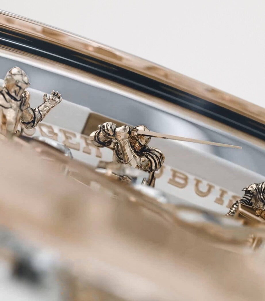 Pink Gold Knights of the Round Table The Enchanter Merlin Watch 45mm