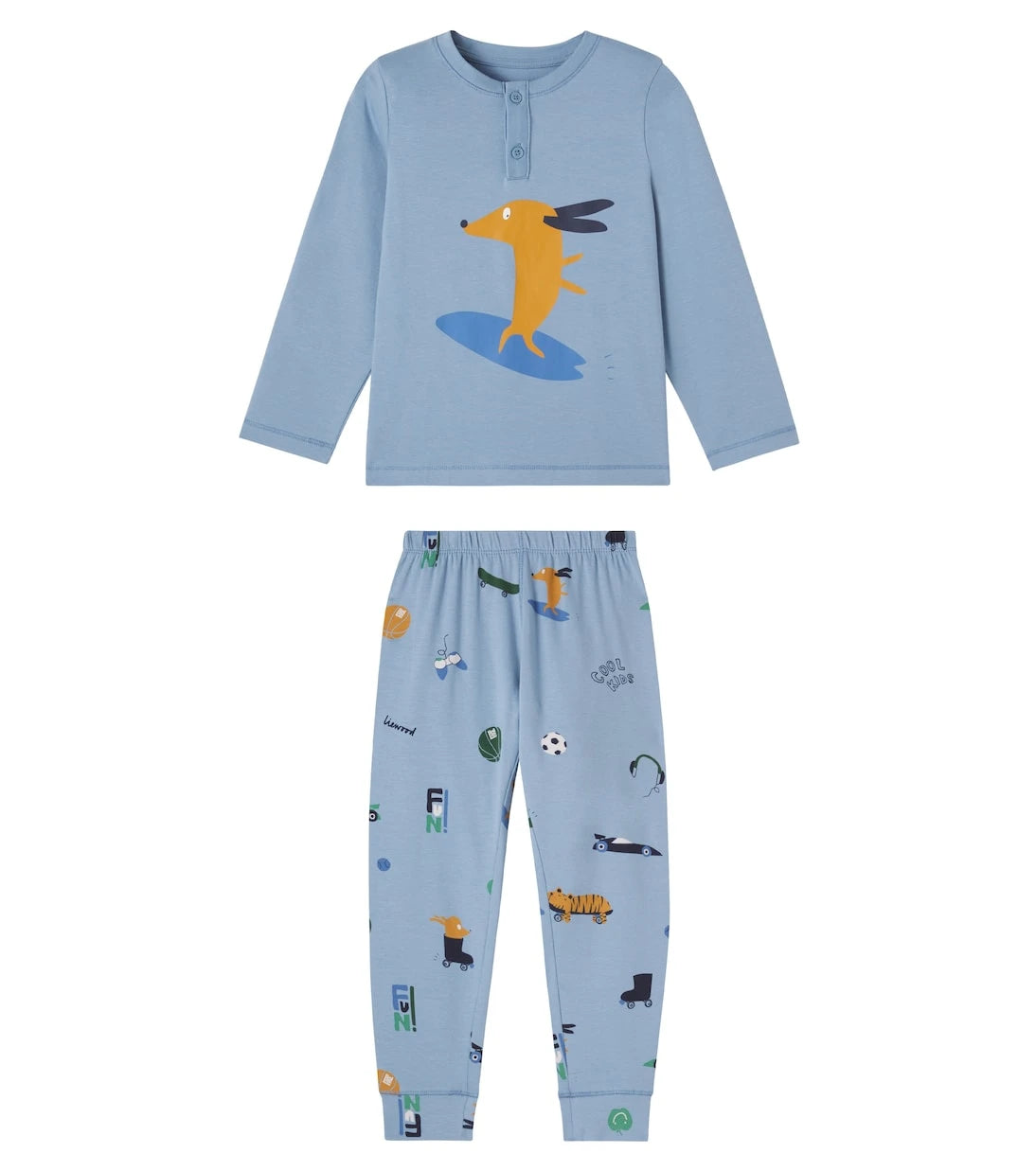 Liewood - Wilhelm cotton-blend jersey pajamas