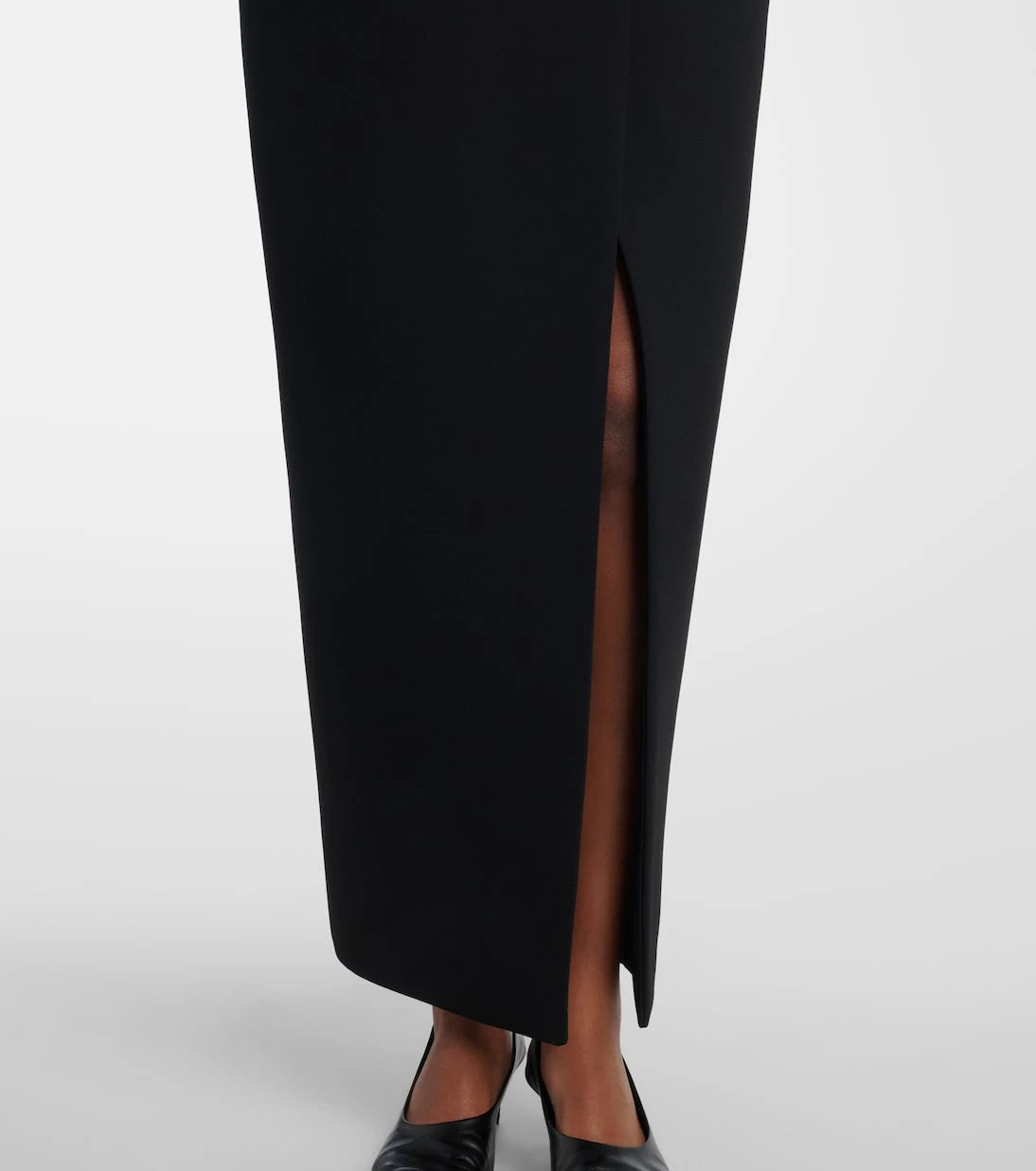 Khaite - Luiza crêpe maxi skirt