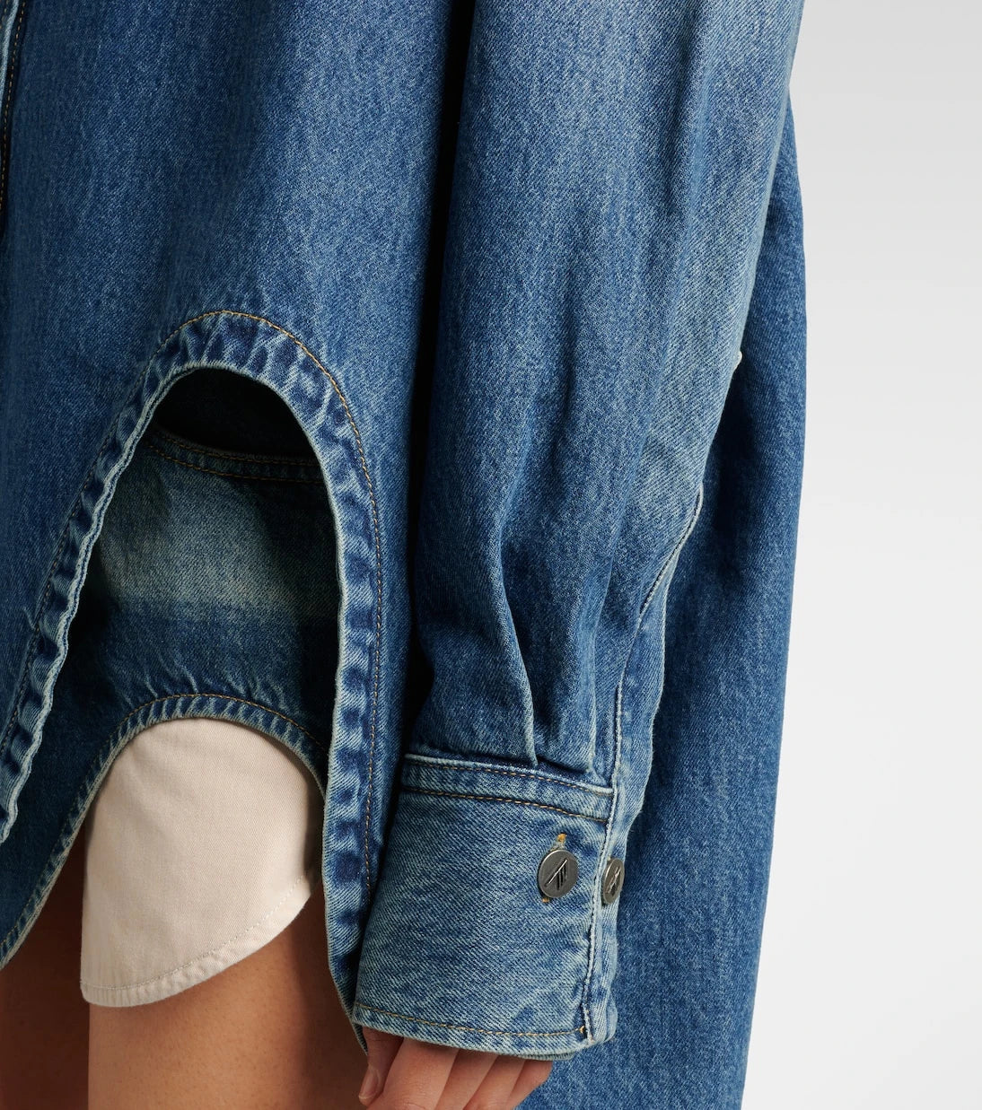 The Attico - Denim shirt