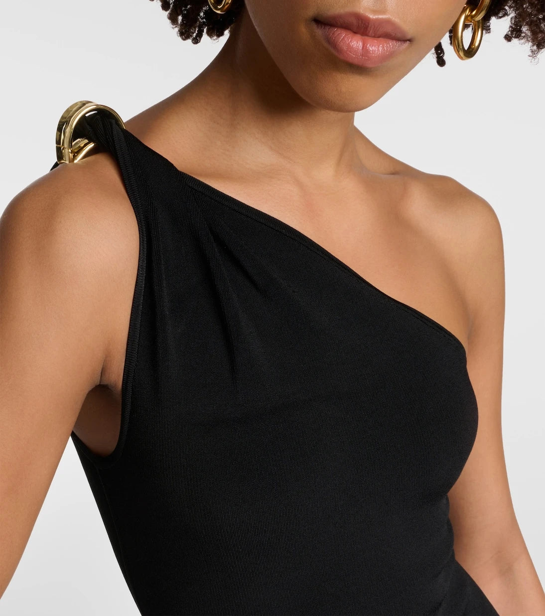 Galvan - One-shoulder midi dress