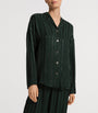 Green Stripe Indra Pyjama Shirt