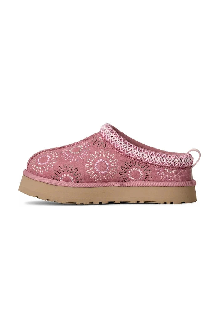 Çocuk Süet Terlik UGG TAZZ SUN STITCH