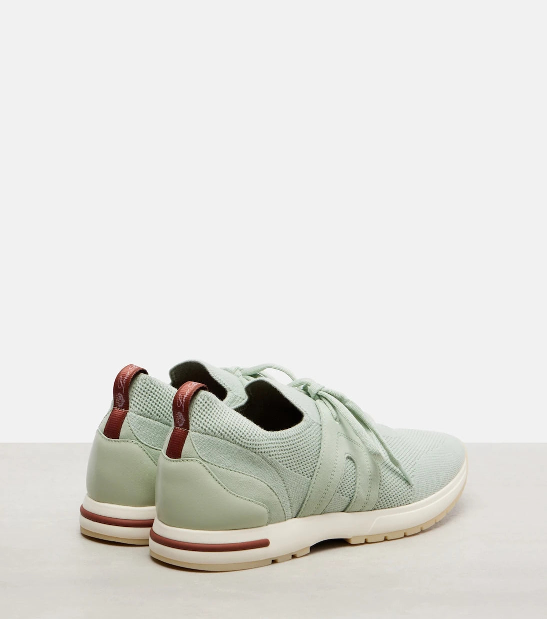 Loro Piana - 360 LP Lady Flex suede-trimmed sneakers