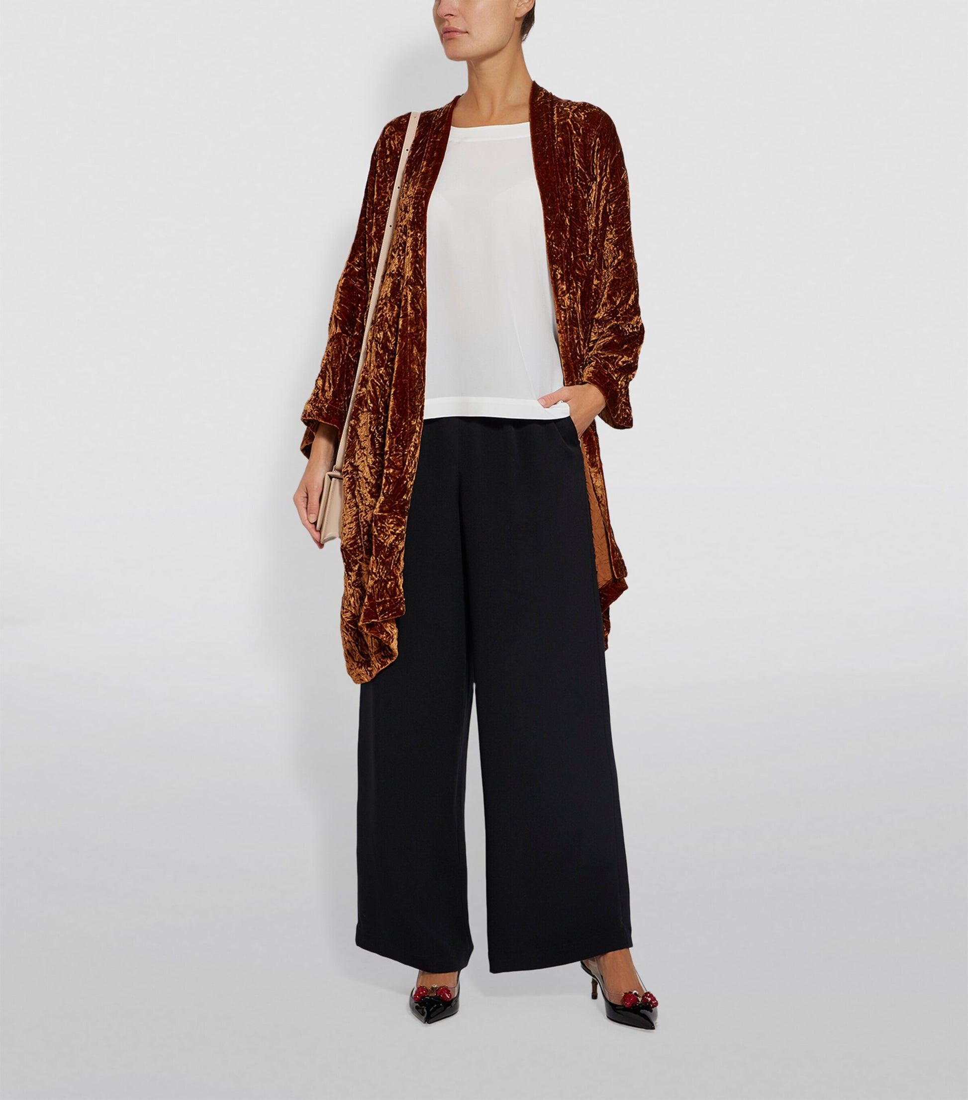 Silk Shell Top WHITE