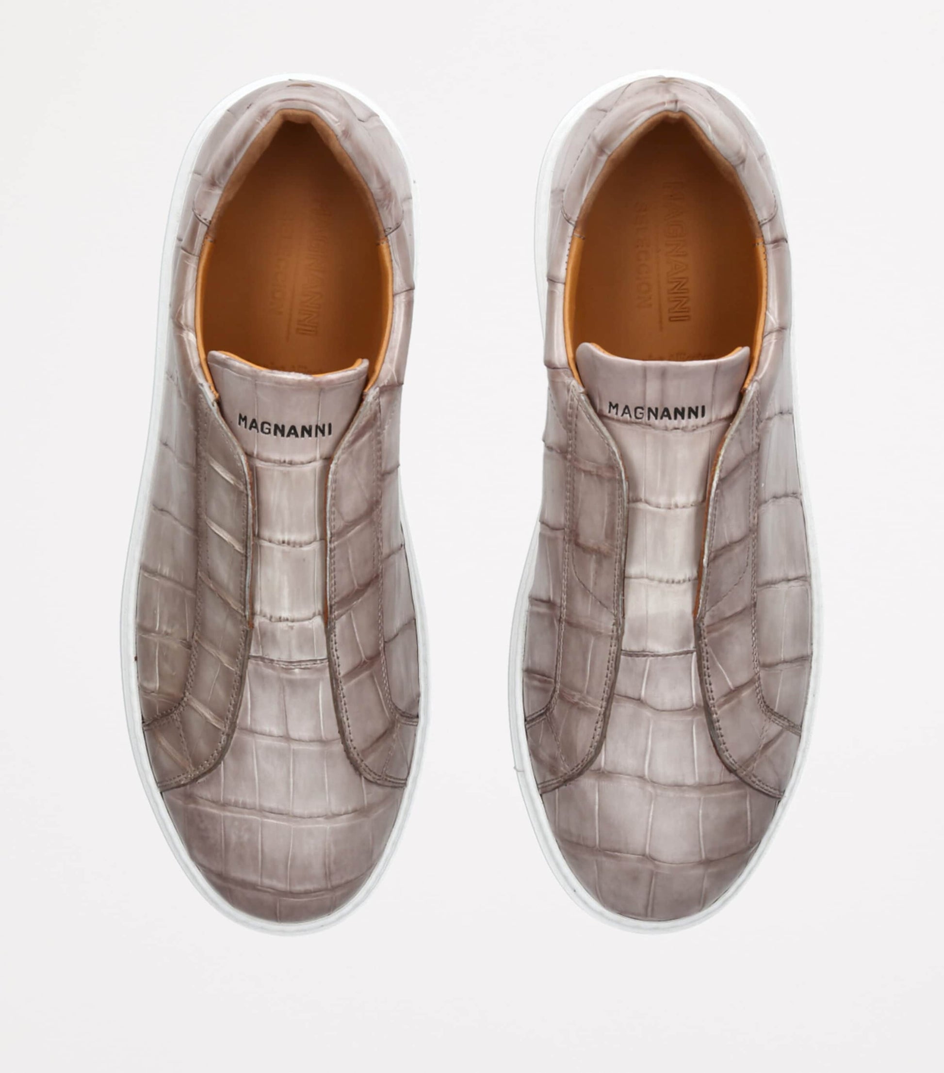 Crocodile Leather Lotto Sneakers