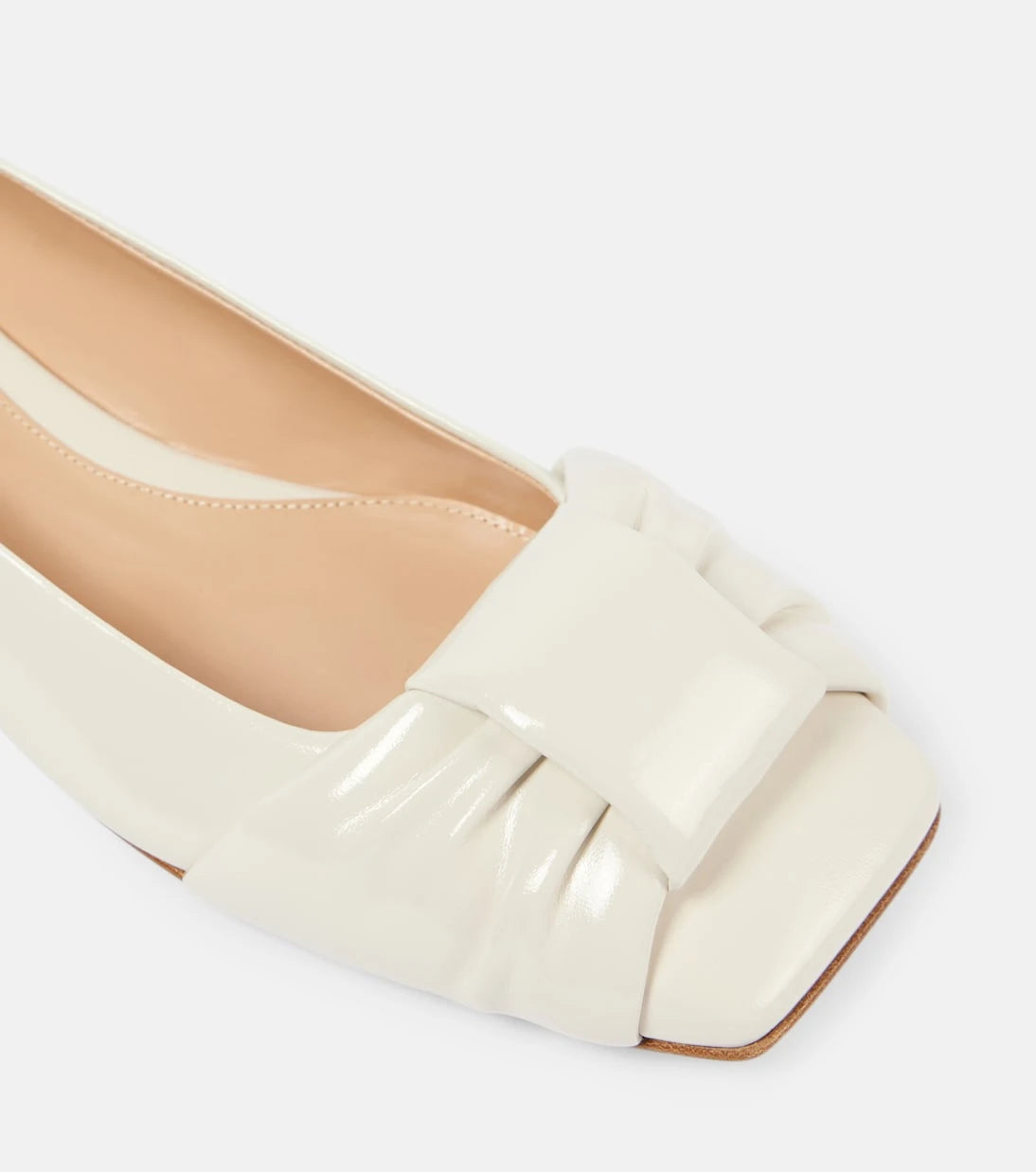Gianvito Rossi - Patent leather ballet flats