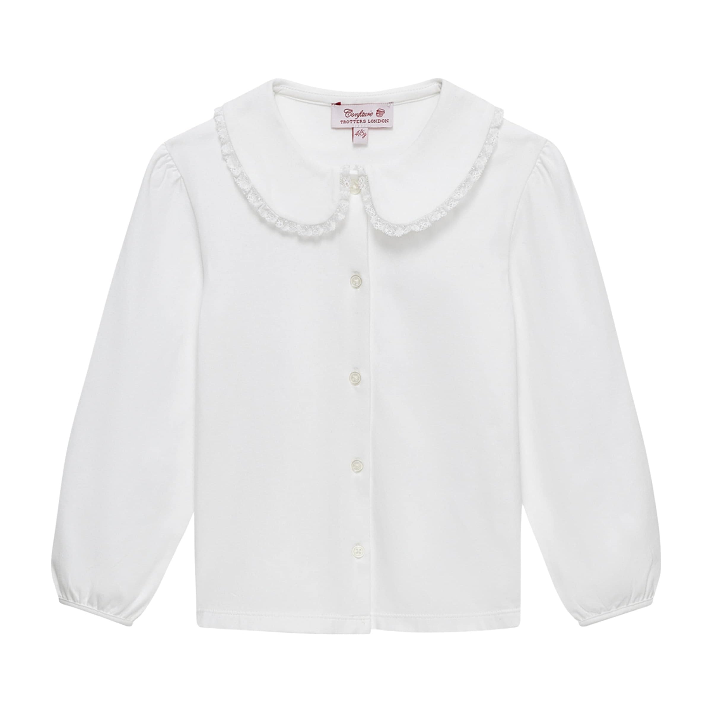 Lace-Trim Evelyn Top (2-4 Years)