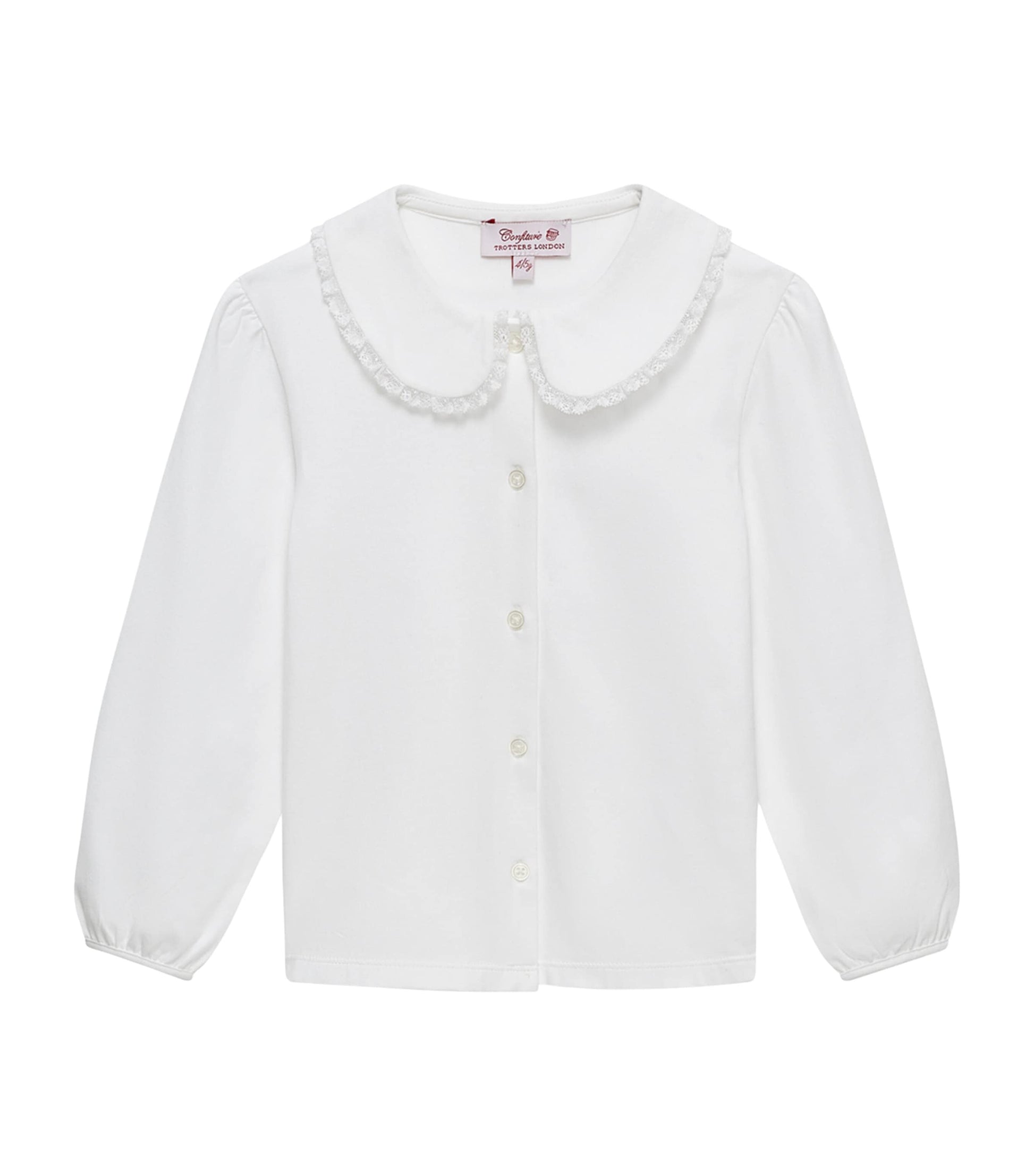 Lace-Trim Evelyn Top (2-4 Years)