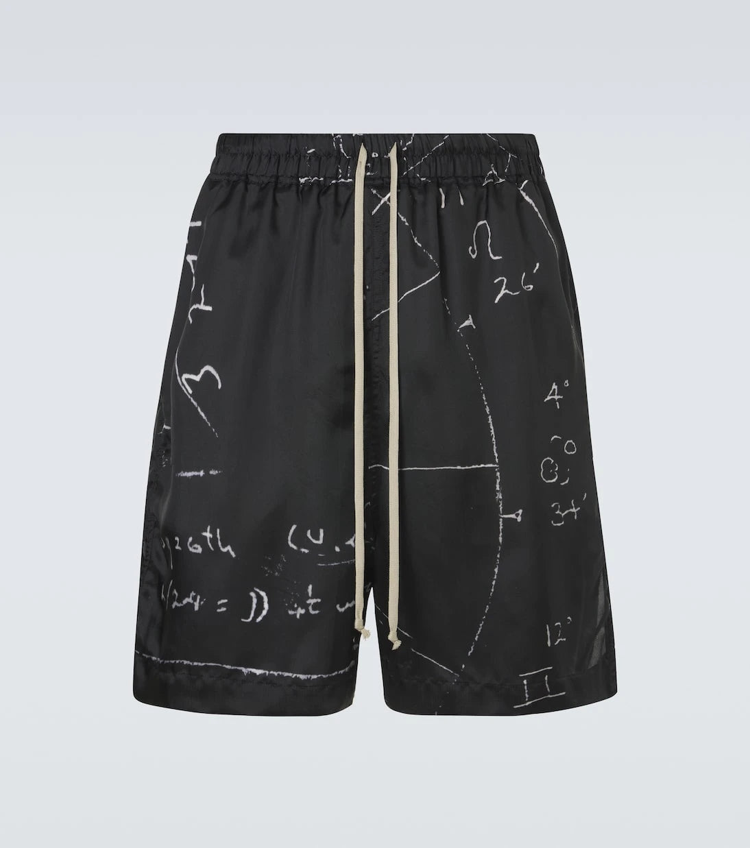 Rick Owens - Printed shorts
