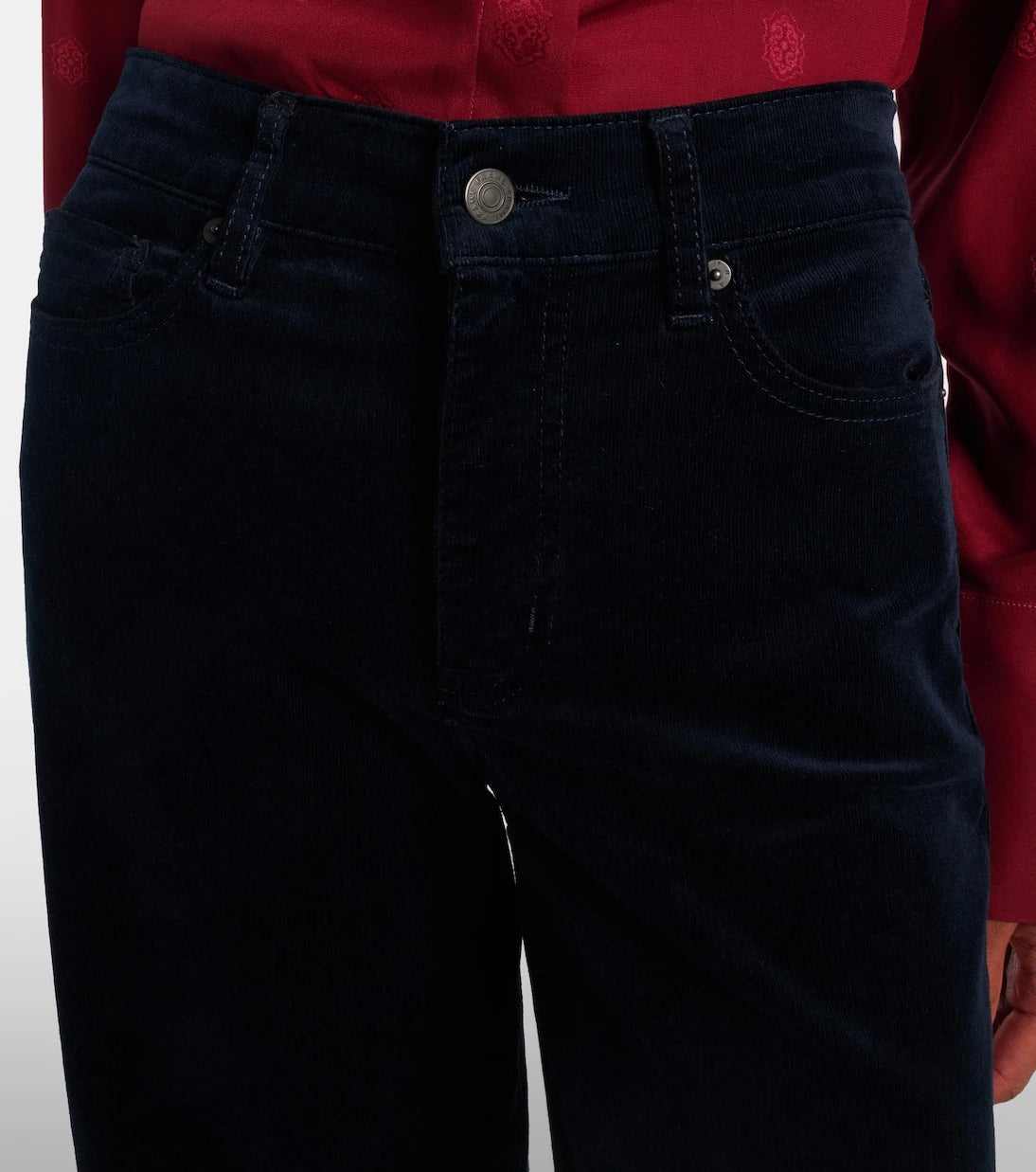 Frame - Le Slim Palazzo high-rise wide-leg jeans