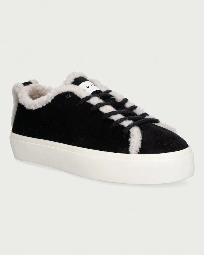 Inuikii Shearling Low kadın süet spor ayakkabı