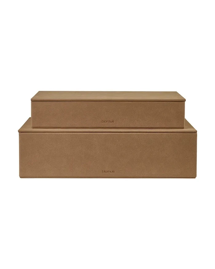 Blomus Sahla Saklama Kutusu Seti 35 × 25 × 7 / 40 × 30 × 11 cm (2 Parça)