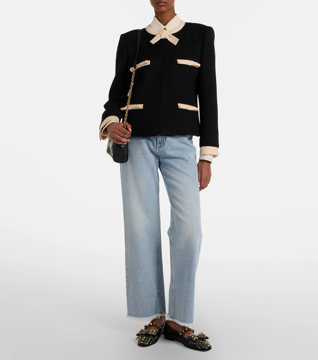 Valentino Garavani - Panthea Small leather crossbody bag