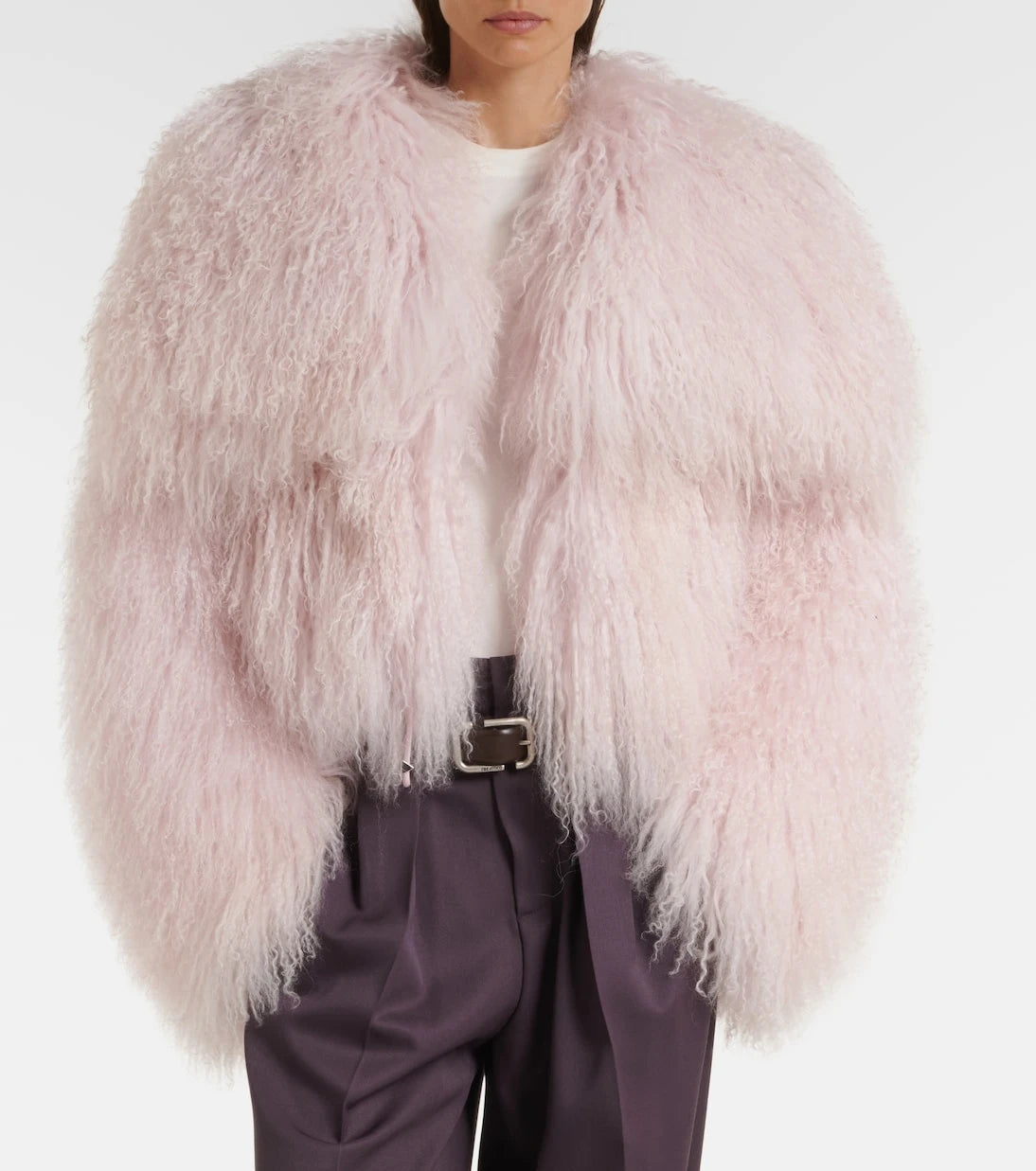 The Attico - Shearling jacket