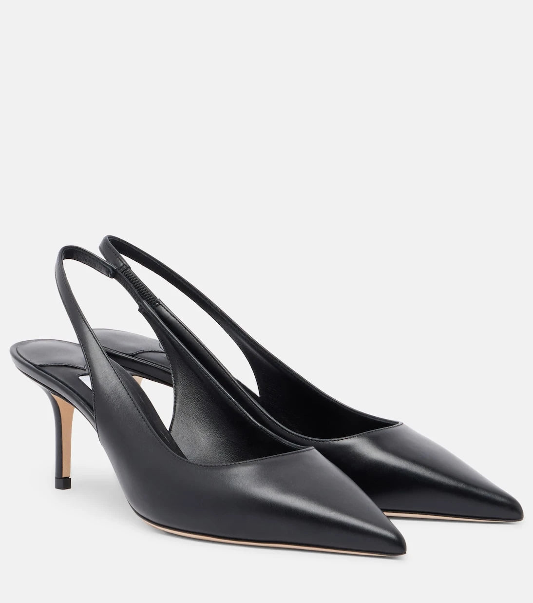 Jimmy Choo - Love leather slingback pumps