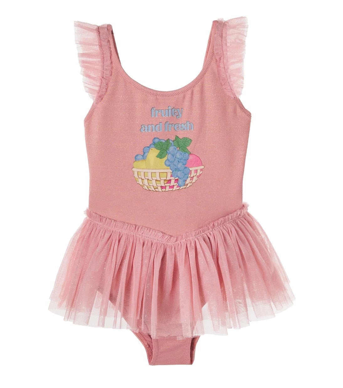 Konges Sløjd - Amandine tulle-trimmed swimsuit