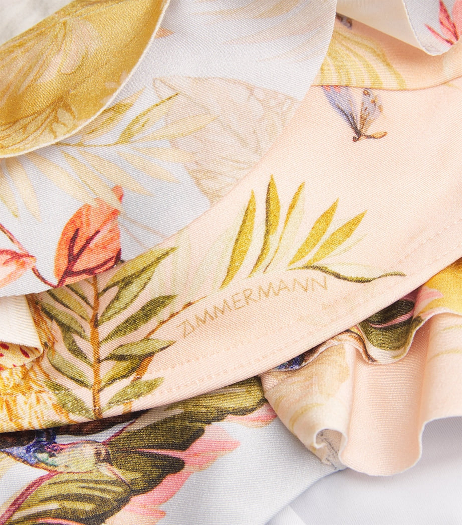 Multi Frill-Trim Ascension Bikini