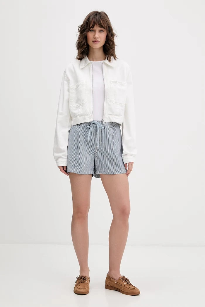 Guess Jeans дънково яке дамско с памук