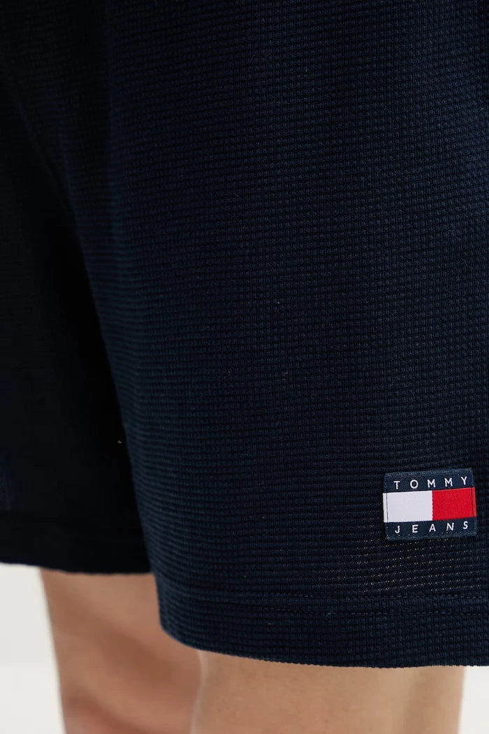 Tommy Jeans erkek pamuklu spor şort
