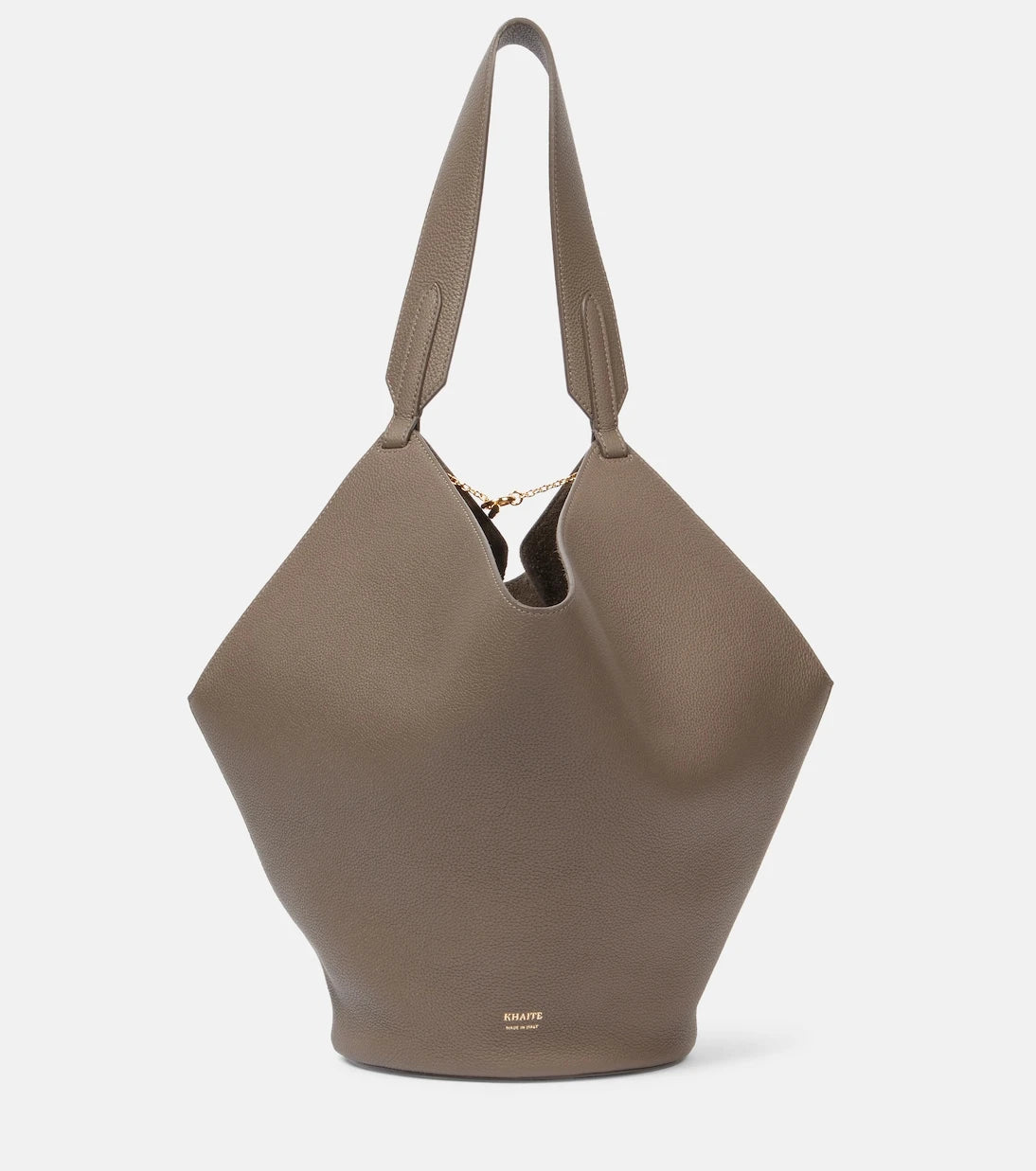 Khaite - Lotus Small leather tote bag