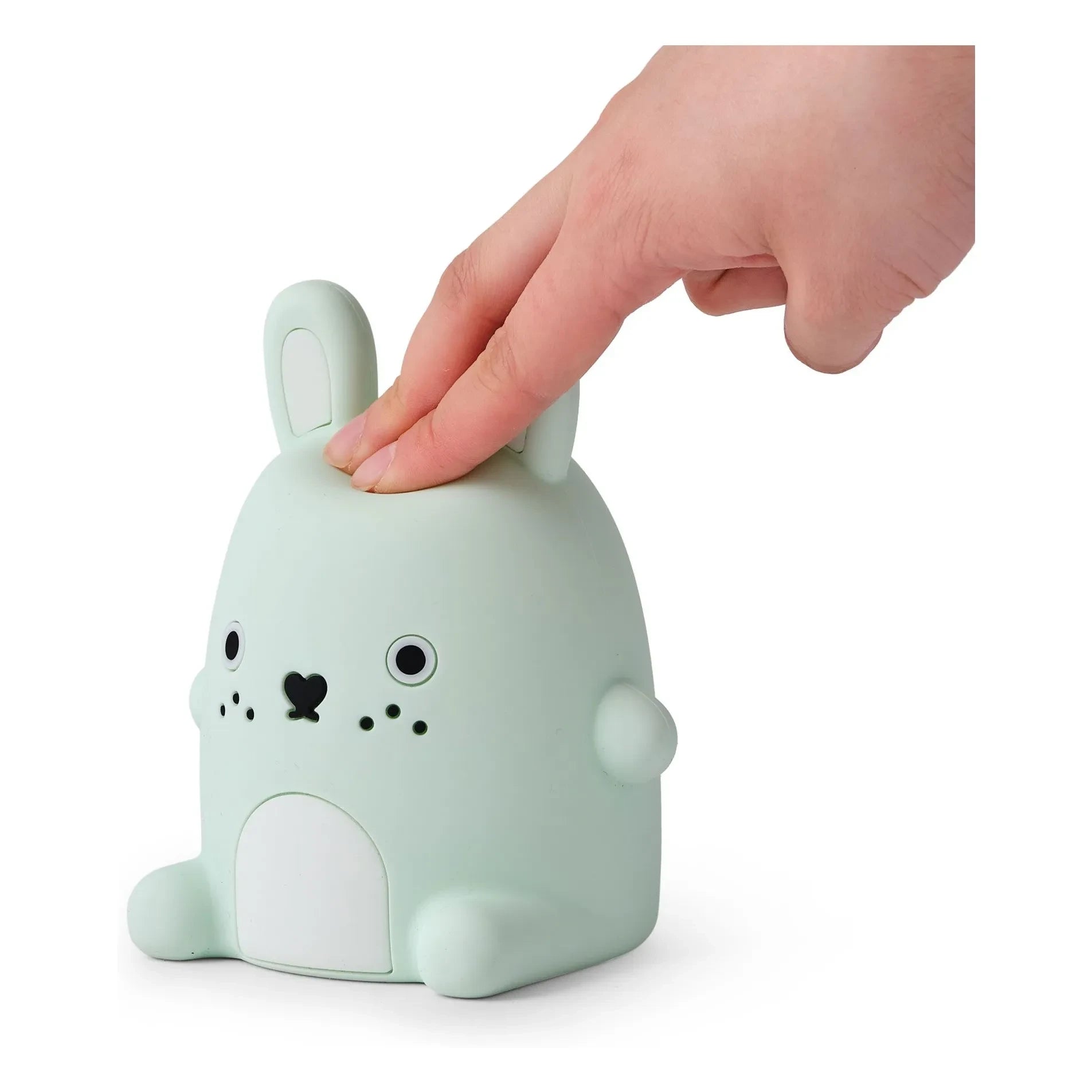 Noodoll - Rabbit nightlight | Mint Green