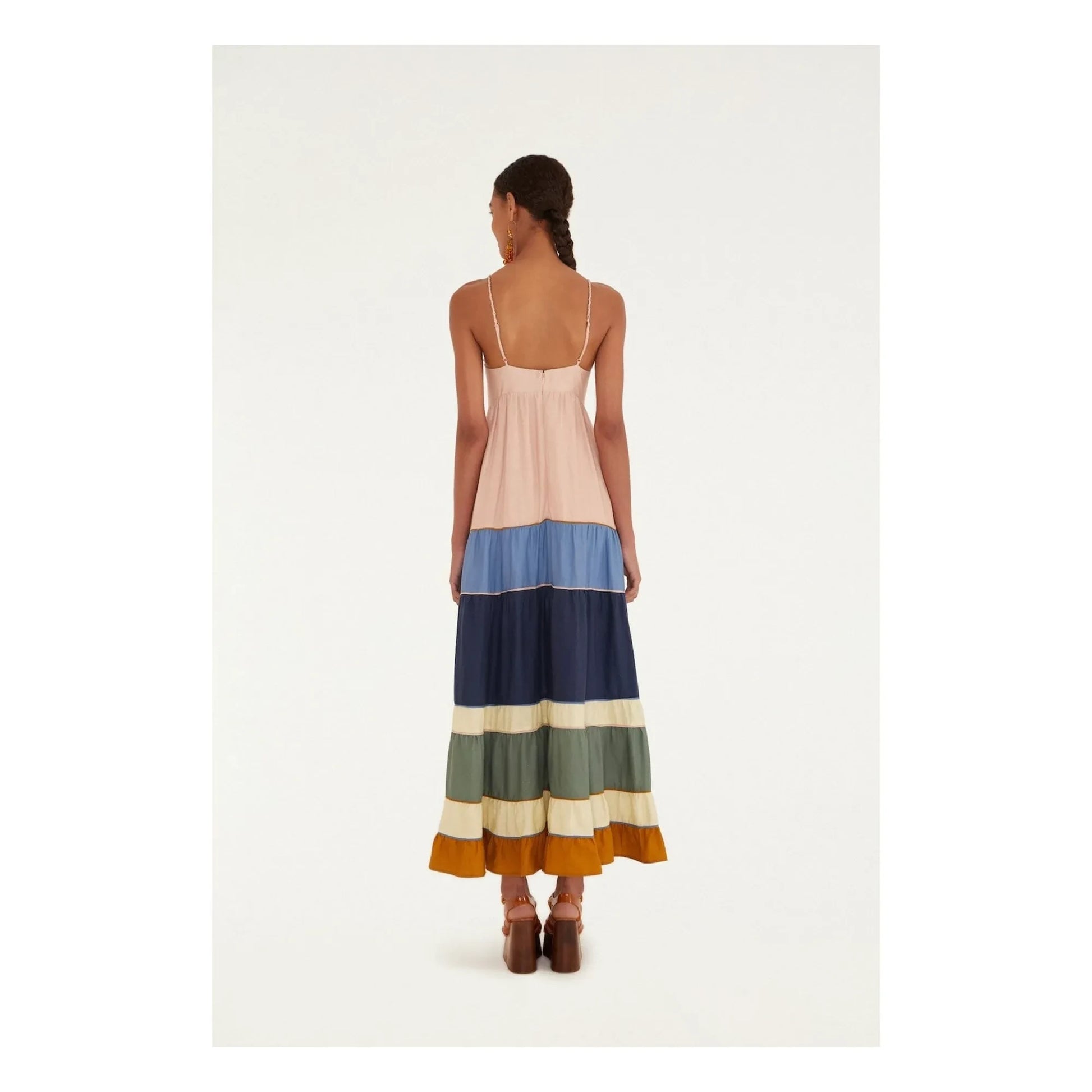 Farm Rio - Palette dress | Coral