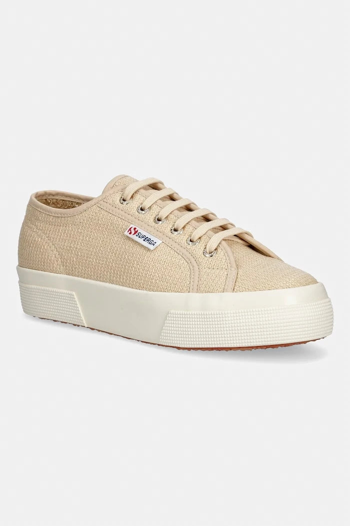 Superga 2740 PLATFORM RAFFIA ниски кецове дамски