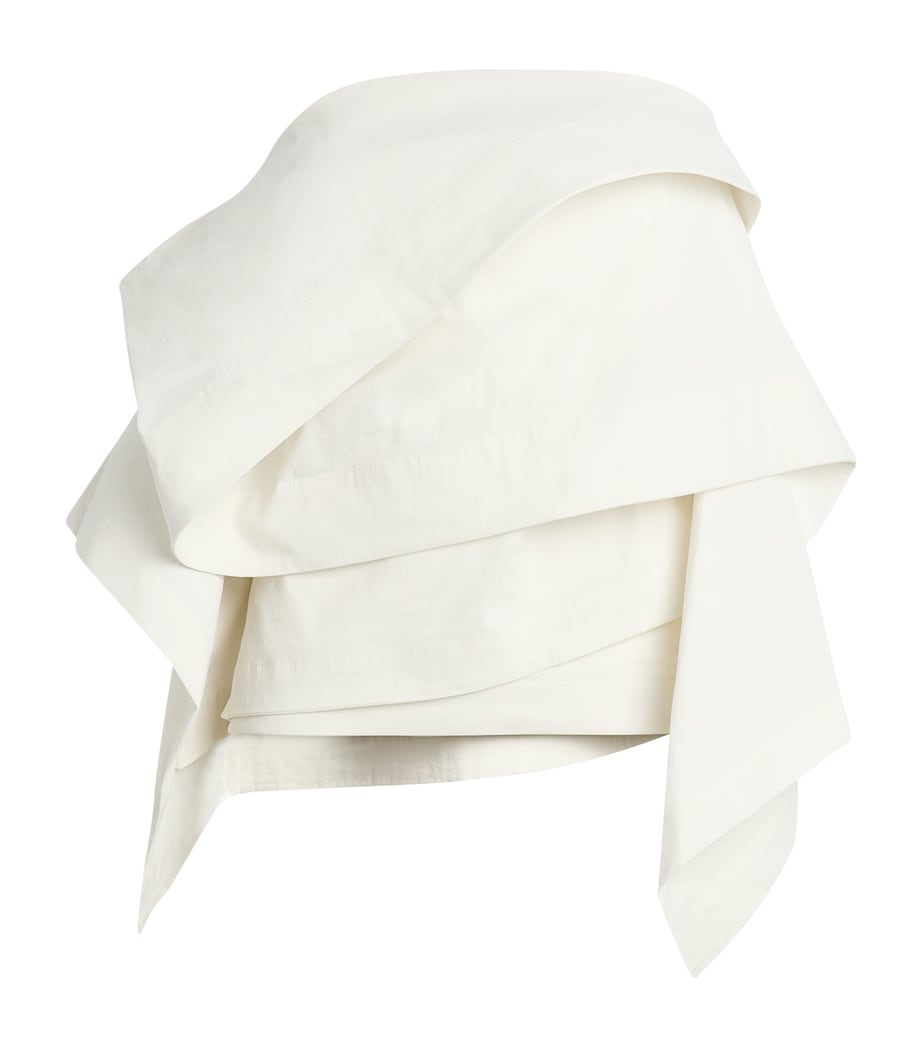 Neutral Collapsing Sculpture Top