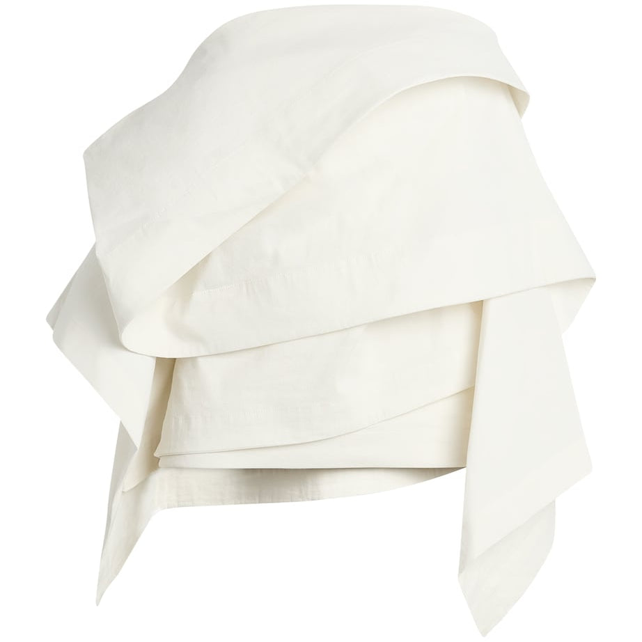 Neutral Collapsing Sculpture Top