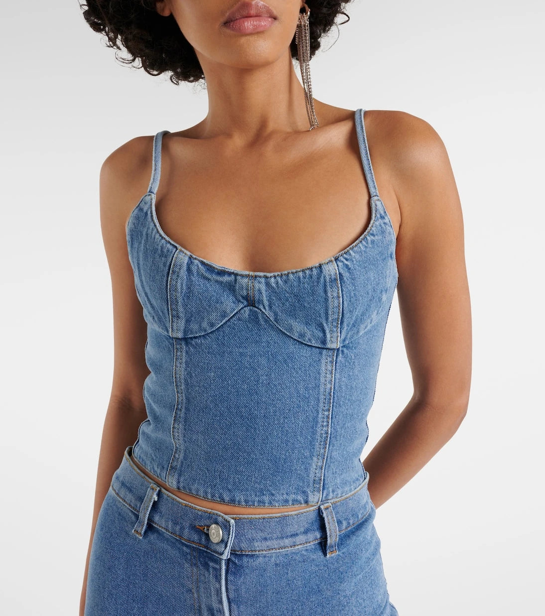 Magda Butrym - Denim bustier