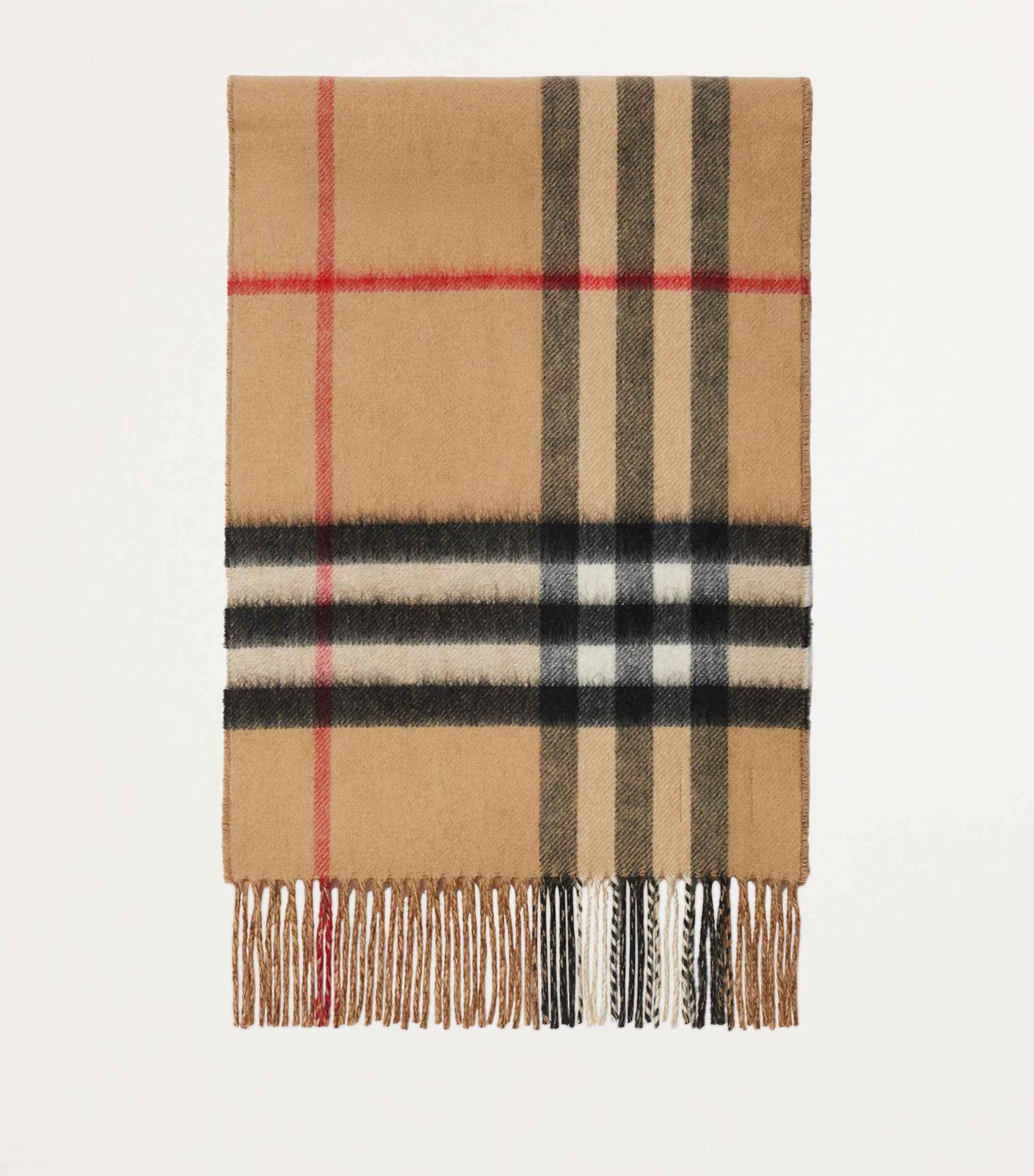 Burberry Cashmere Contrast Check Scarf
