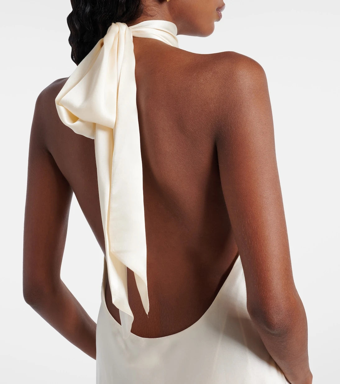 Rixo - Capucine silk satin minidress