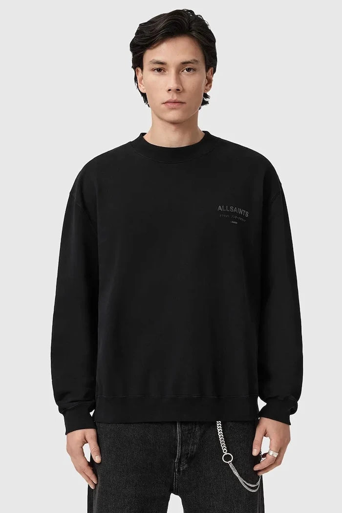 Памучен суичър AllSaints XANDER