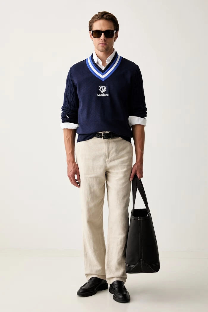 Polo Ralph Lauren пуловер мъжки от памук Wimbledon
