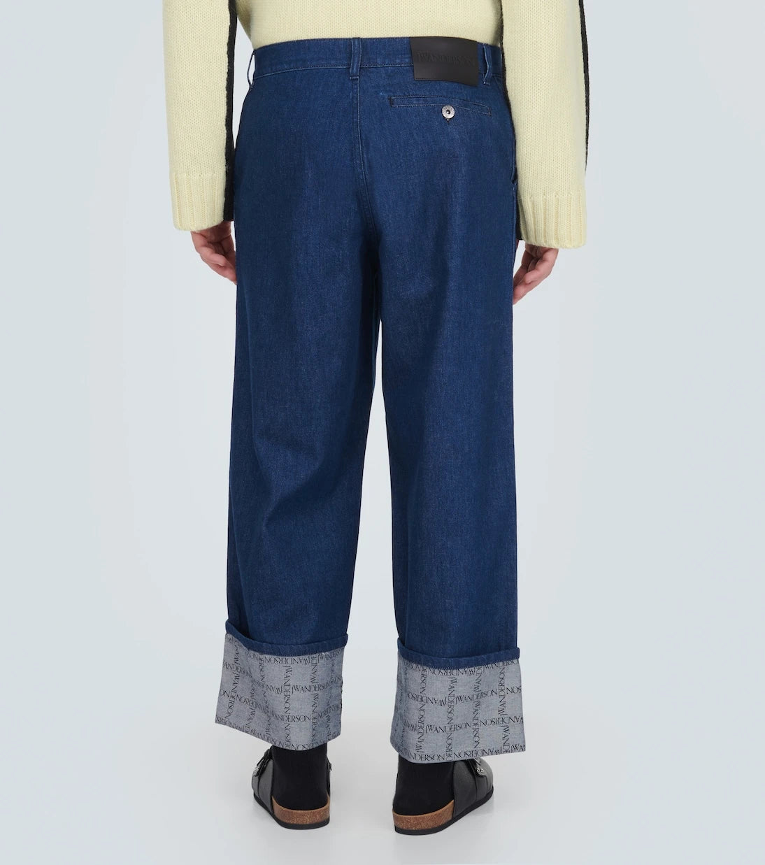 JW Anderson - Turn Up wide-leg jeans